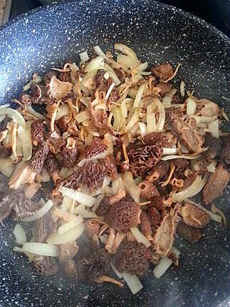 recette Filet mignon aux morilles, en croûte