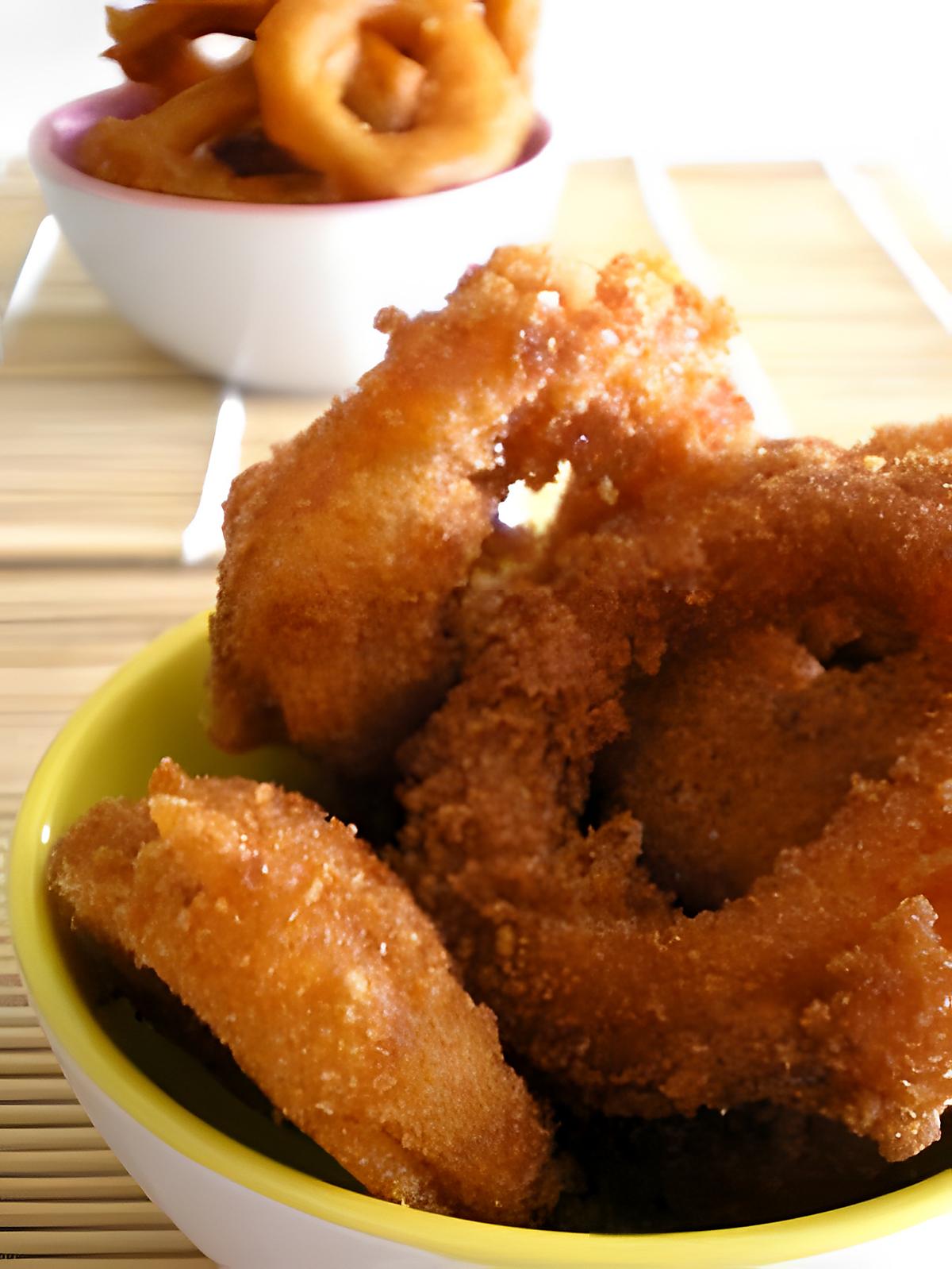 recette Oignon rings