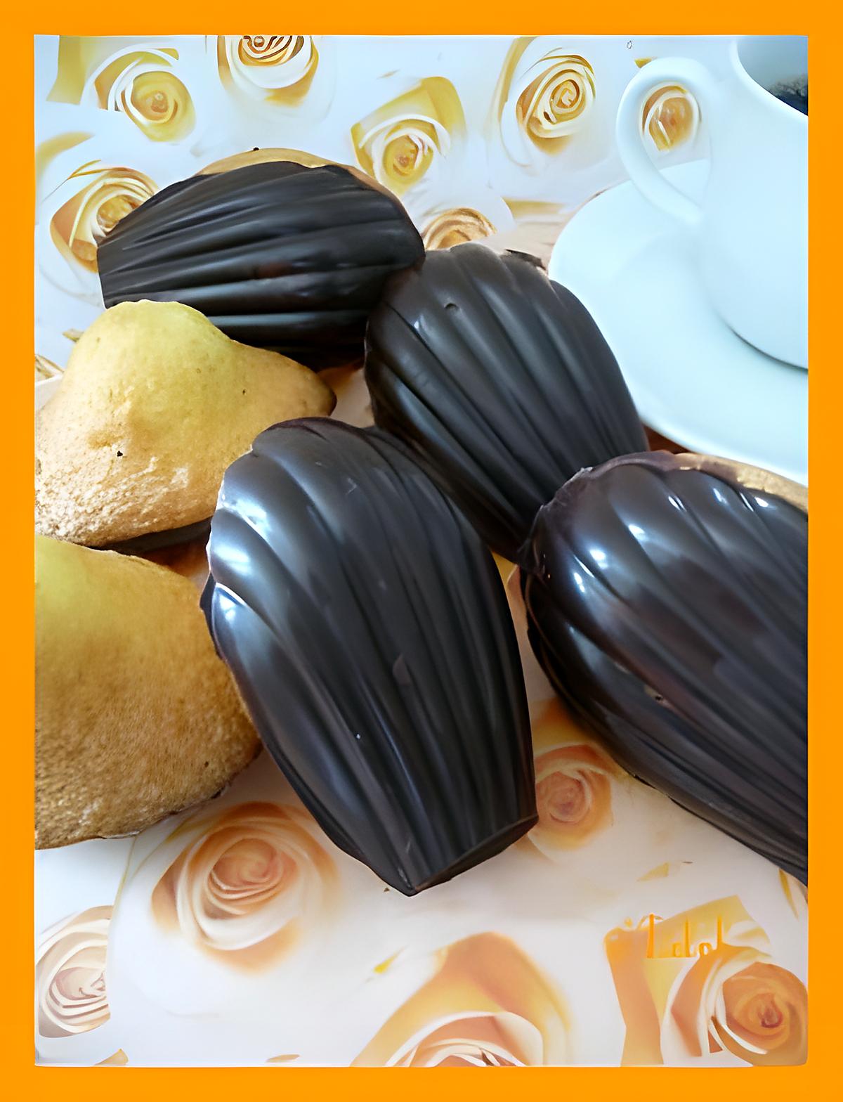 recette Madeleines à la fleur d'Oranger