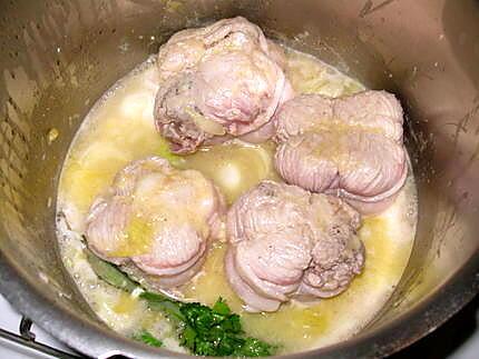 recette Paupiettes de veau, pommes de terre