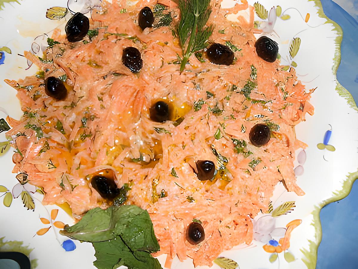 recette Carottes rapées au yaourt de brebis