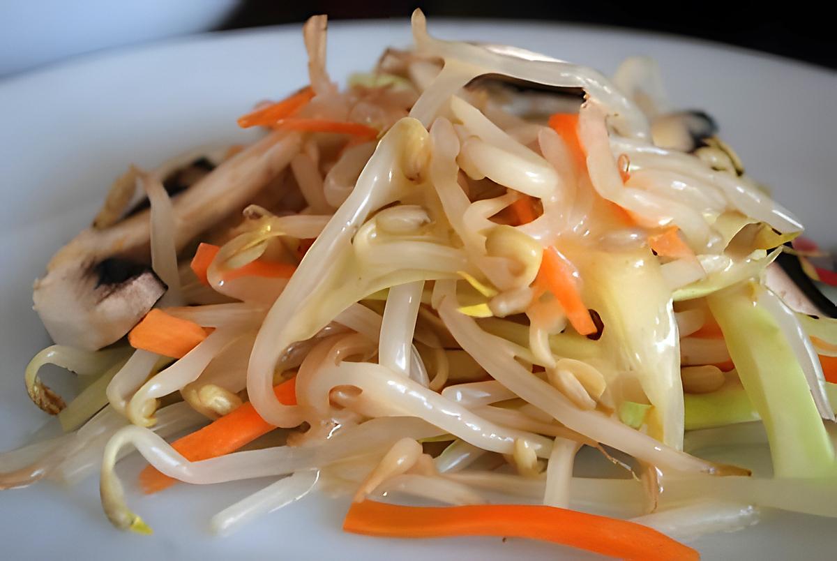 recette salade de germes de soja
