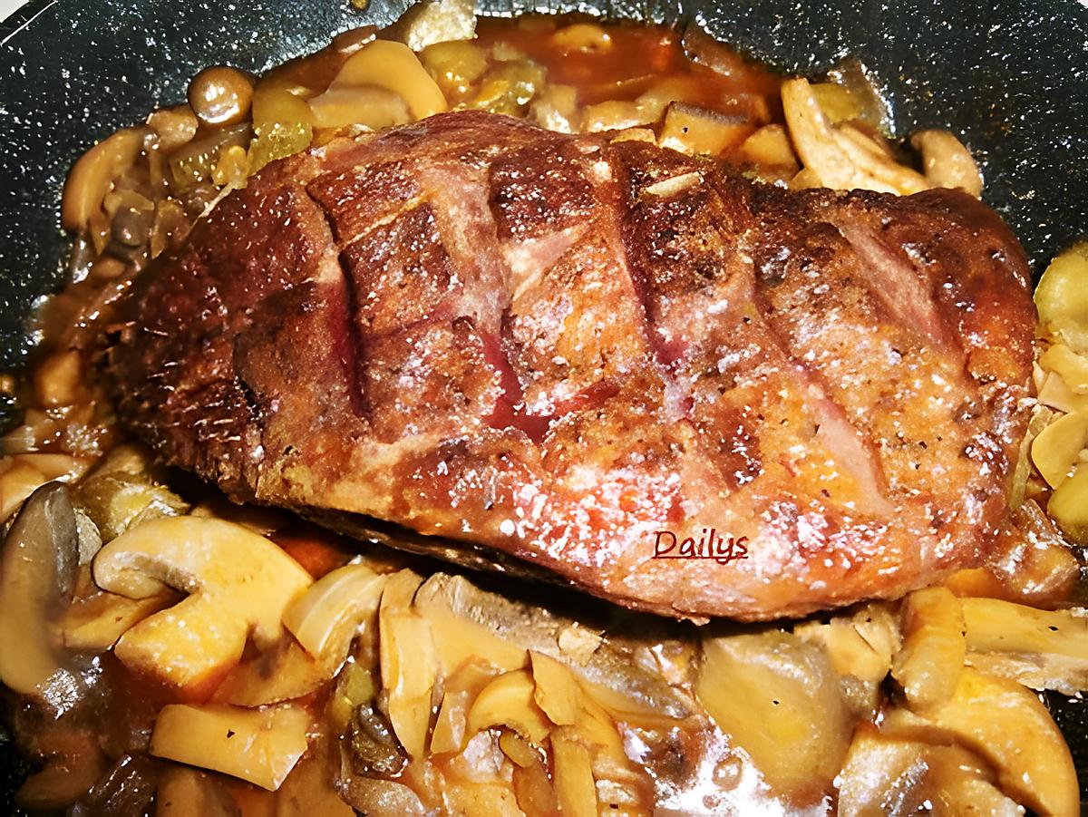 recette Magret De Canard Aux Champignon Et Cornichon