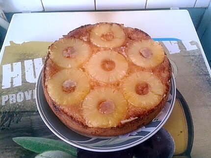 recette Gâteau à l'ananas