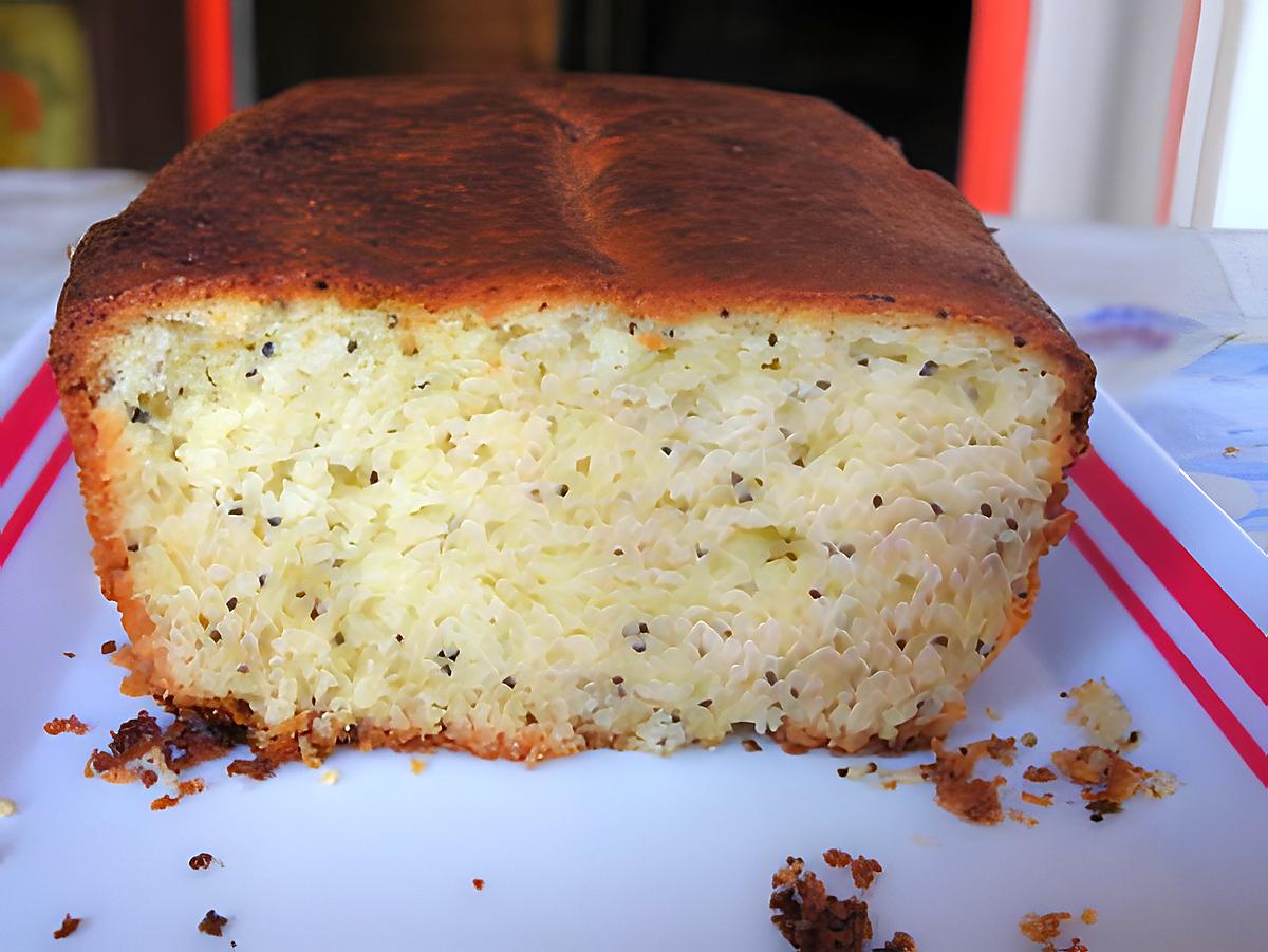 recette Gâteau au citron et aux graines de pavot