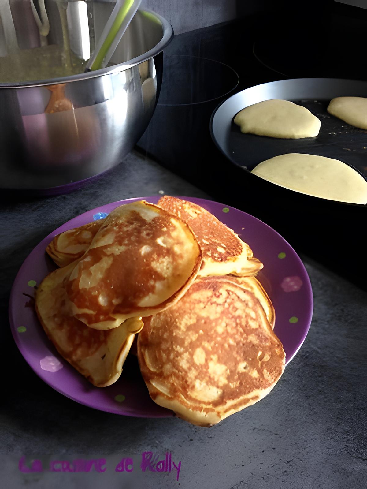 recette Mini pancakes à la vanille