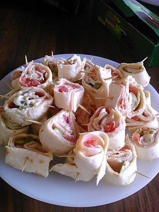 recette Wraps apero