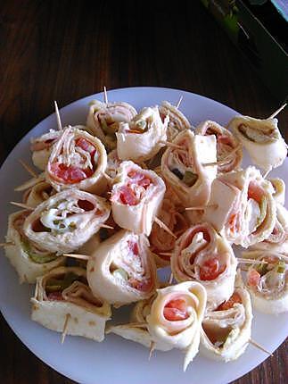 recette Wraps apero