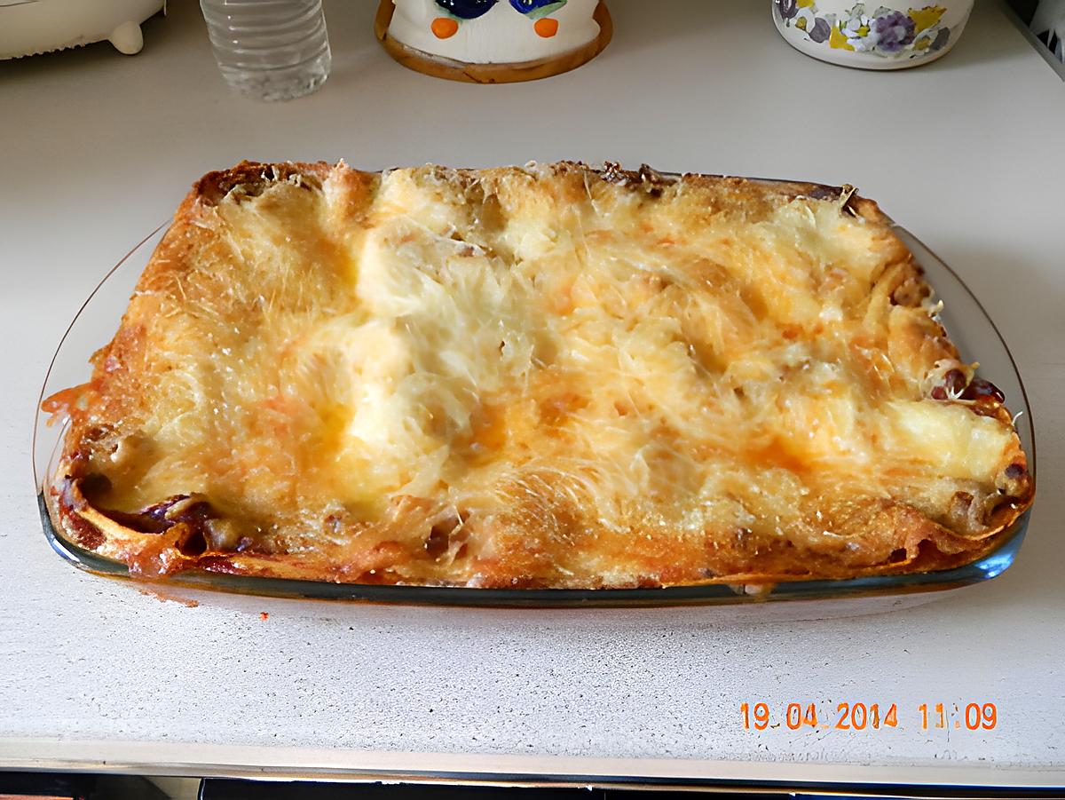 recette Lasagnes Bolognaise