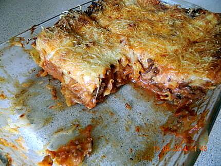 recette Lasagnes Bolognaise