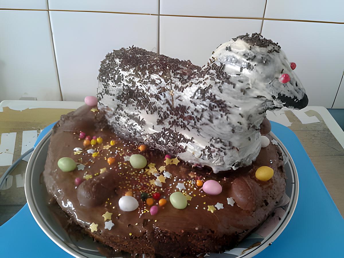 recette Mon premier gâteau pâques au 3 chocolats