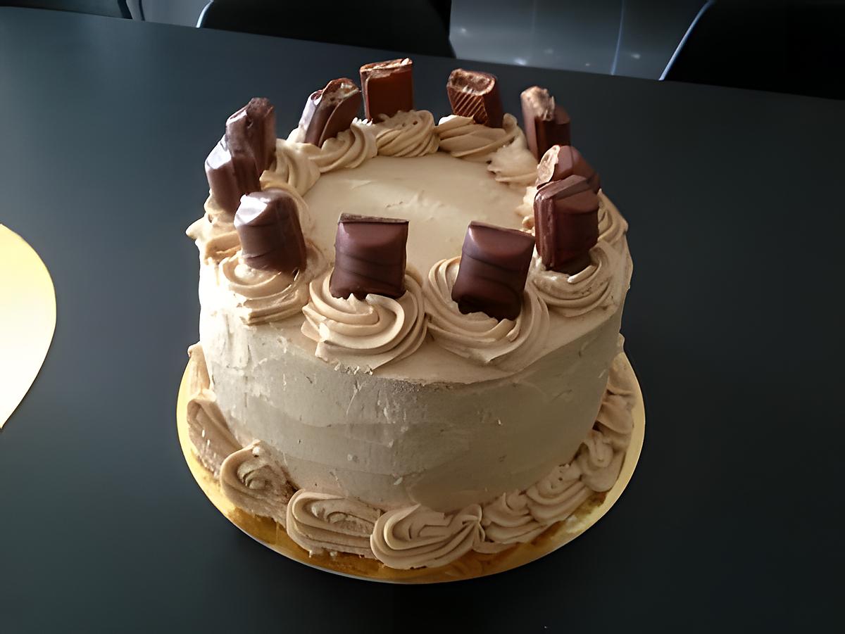 recette Layer cake mascarpone praliné