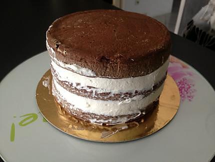 recette Layer cake mascarpone praliné