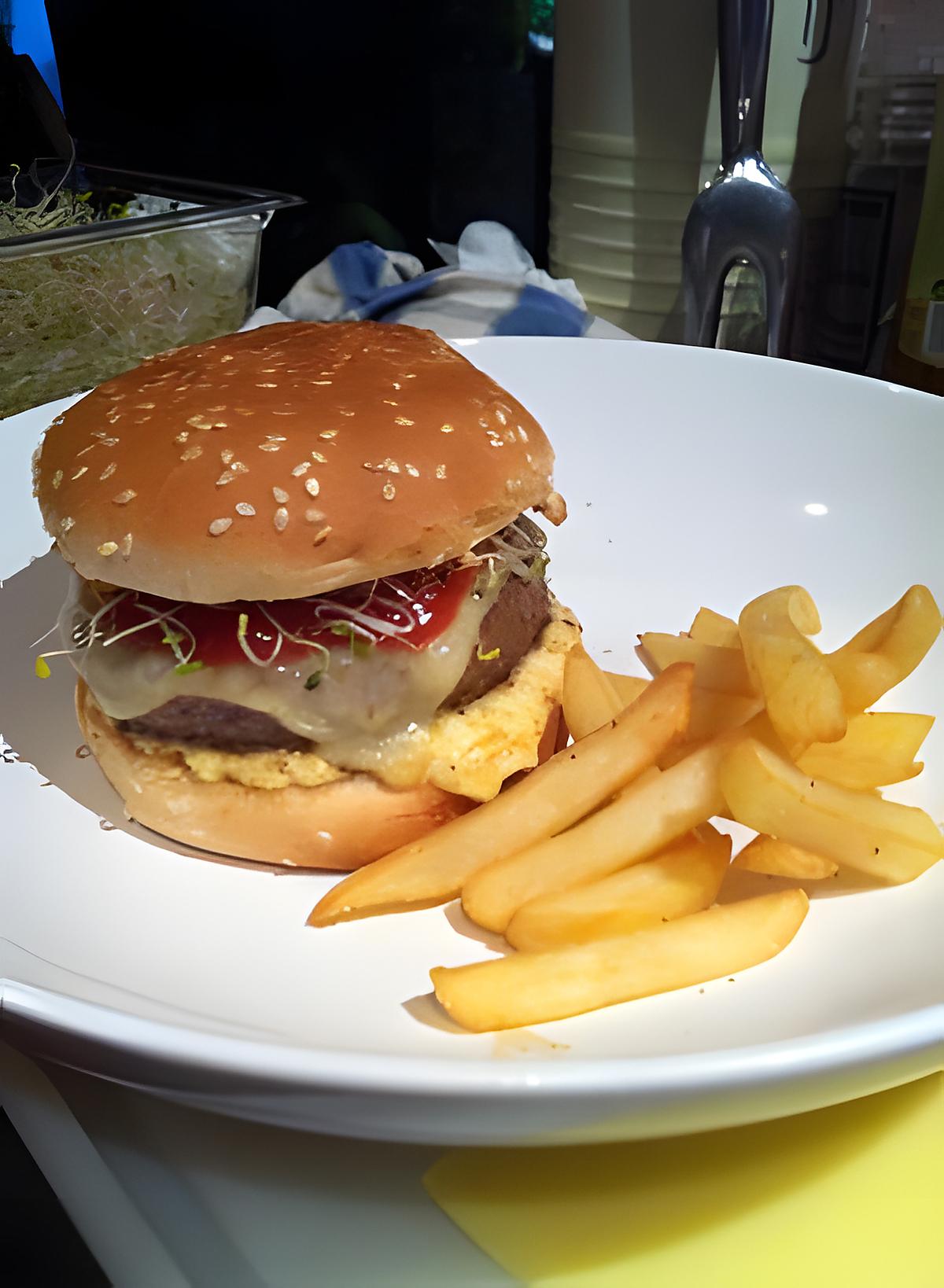 recette Mon CheeseBurger