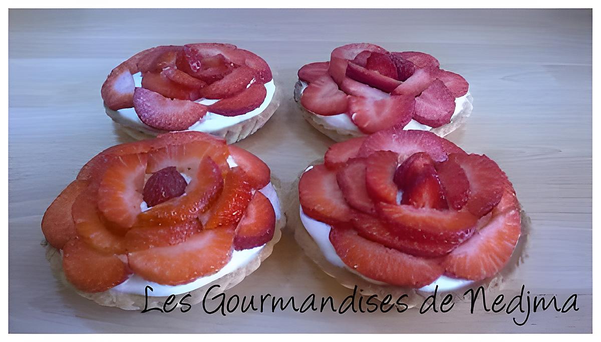 recette Tartelettes aux fraises