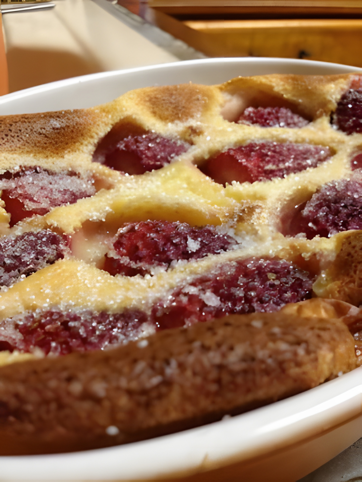 recette Clafouti aux Fraises