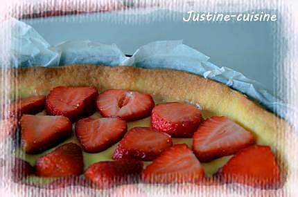 recette Tarte aux fraises