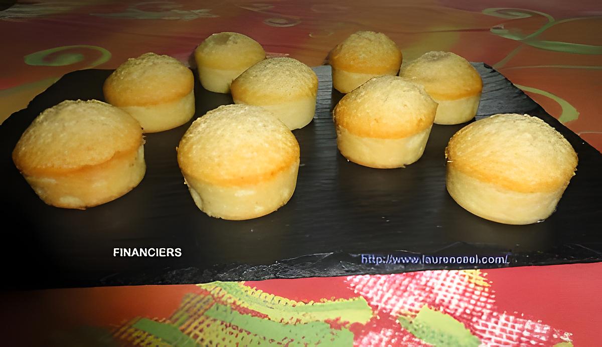 recette FINANCIERS