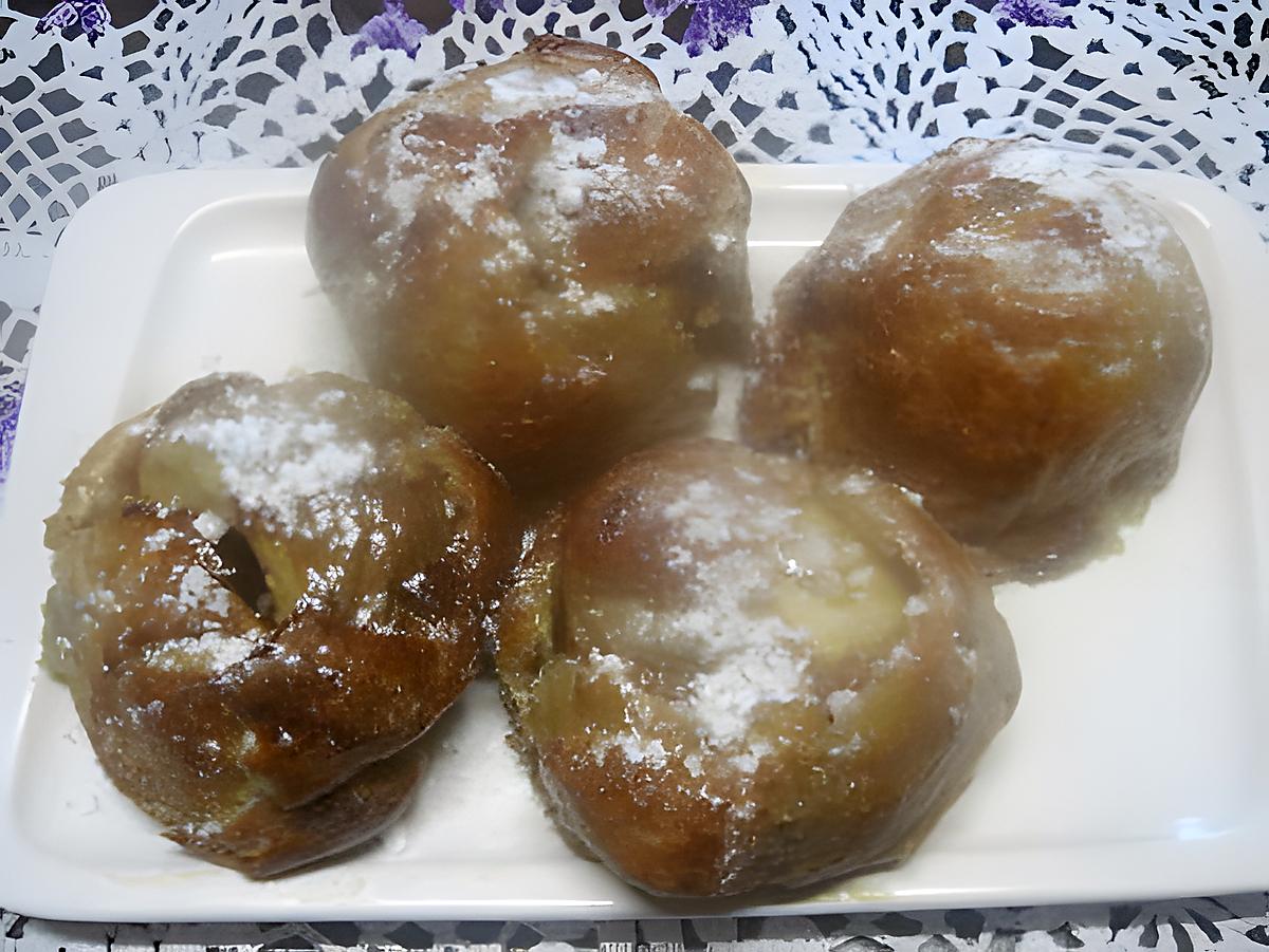 recette Pommes en chemises fourrées à la confiture de gelée de myrte. de italmo.