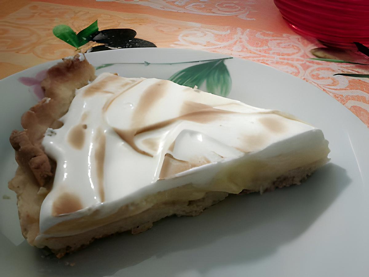 recette Tarte au citron meringuée