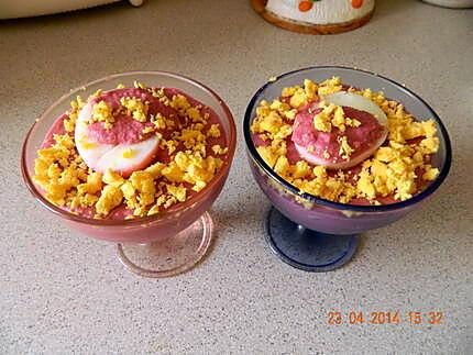 recette Mousse de betteraves rouges