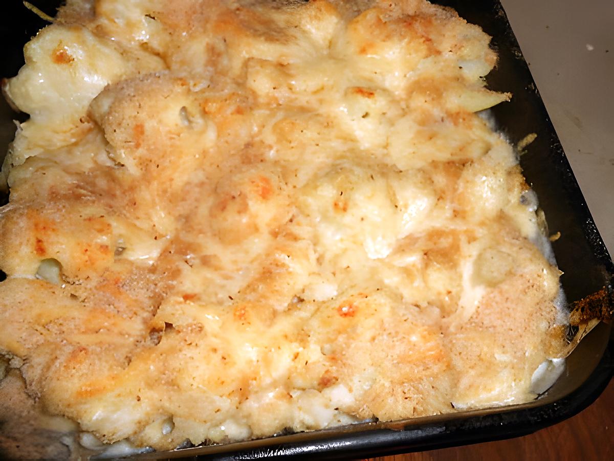 recette Gratin de chou fleurs