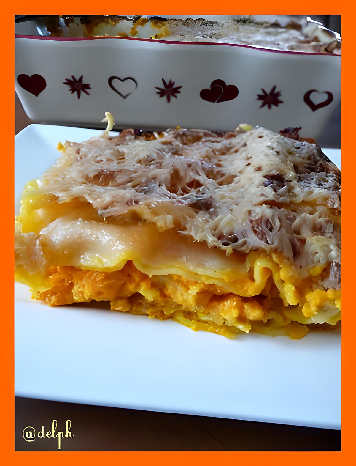 recette Lasagnes poulet carottes