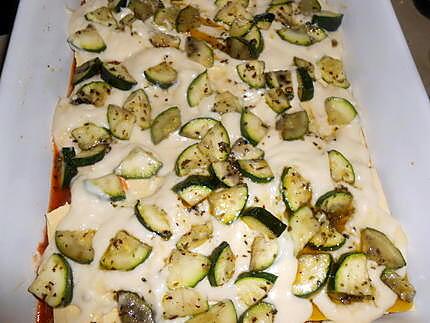 recette Lasagne au boeuf et courgette