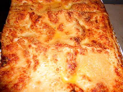 recette Lasagne au boeuf et courgette