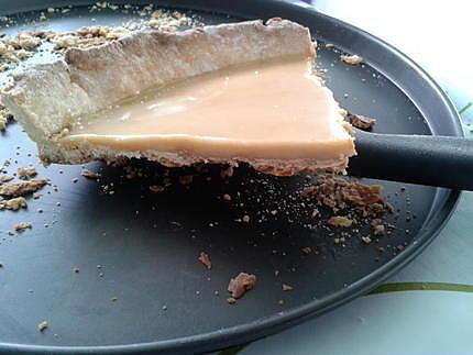 recette tarte au caramel-beurre salé