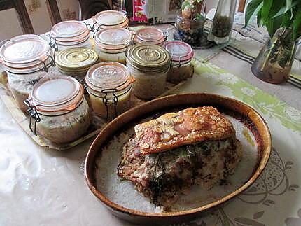 recette assiette avec paté de    lapin    de mamyloula