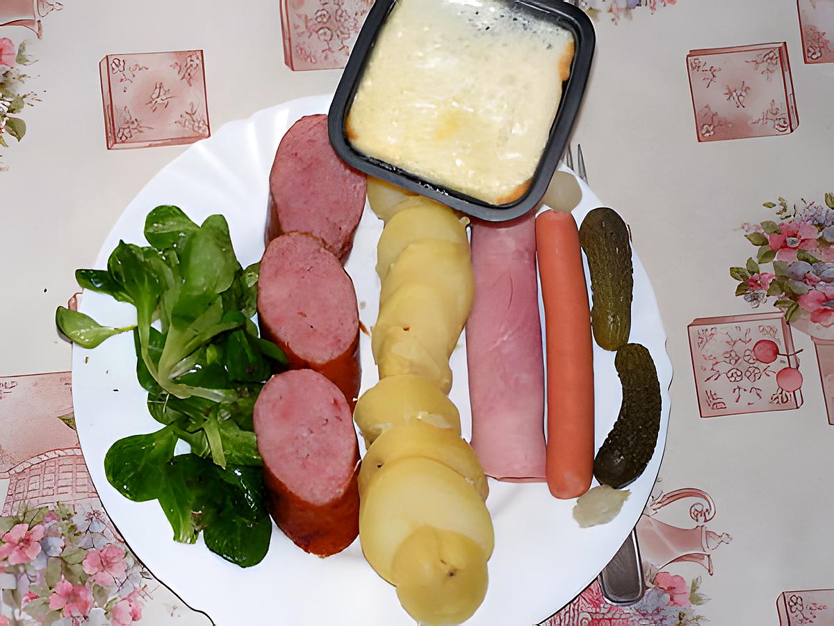 recette Raclette Franche-comté /Alsace