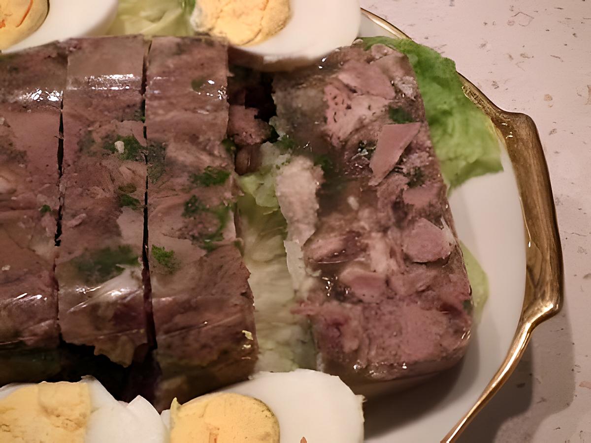 recette Pâté de tête persillé ou fromage de tête