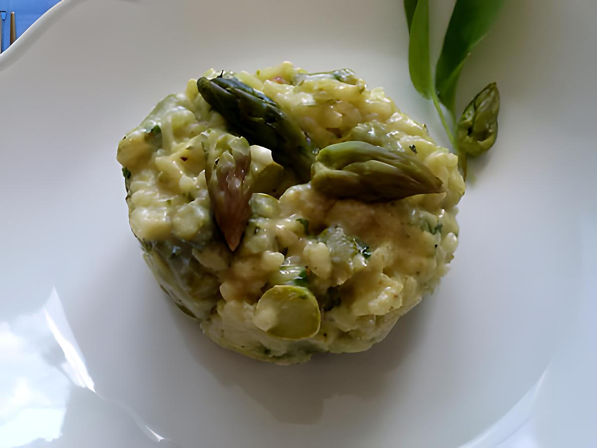 recette Risotto à l'asperge