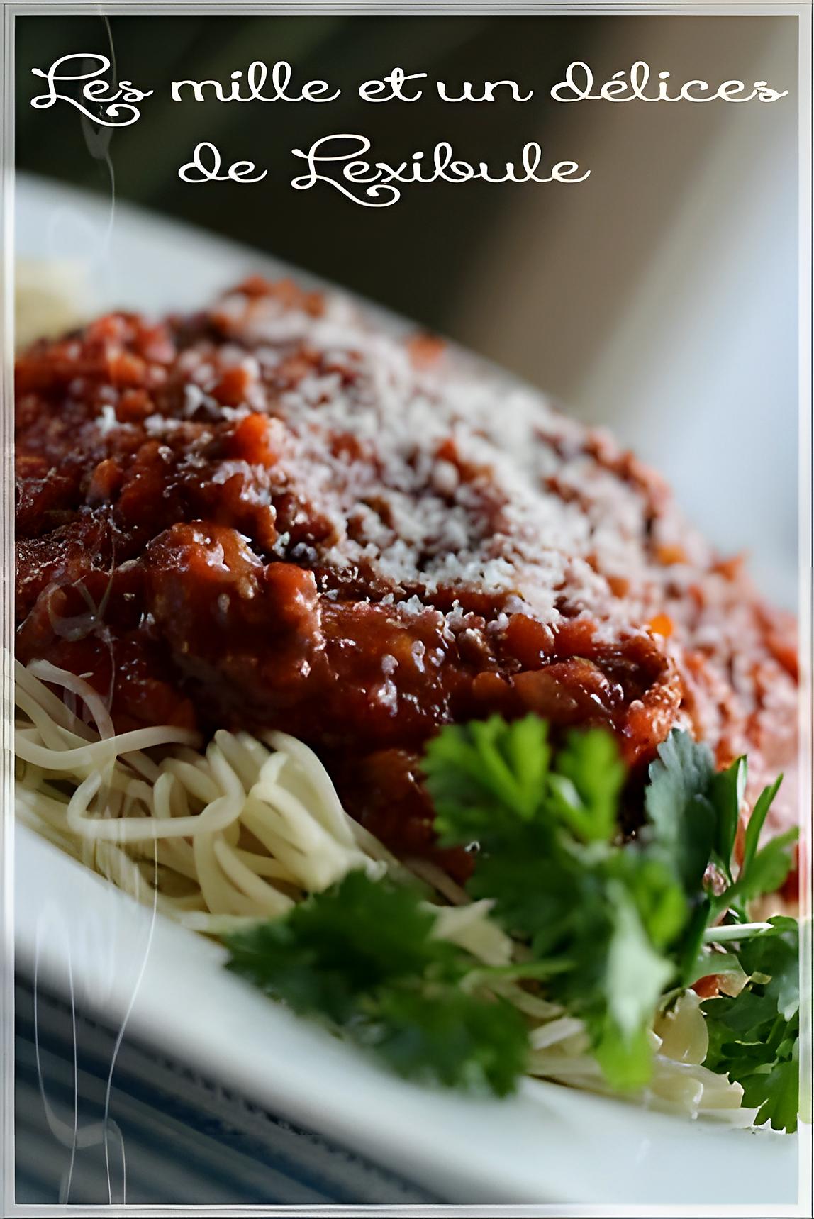 recette ~Sauce à spaghetti de Ricardo~