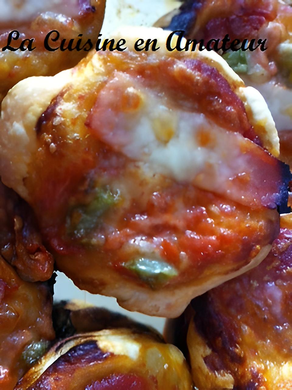 recette Mini pizza rapide