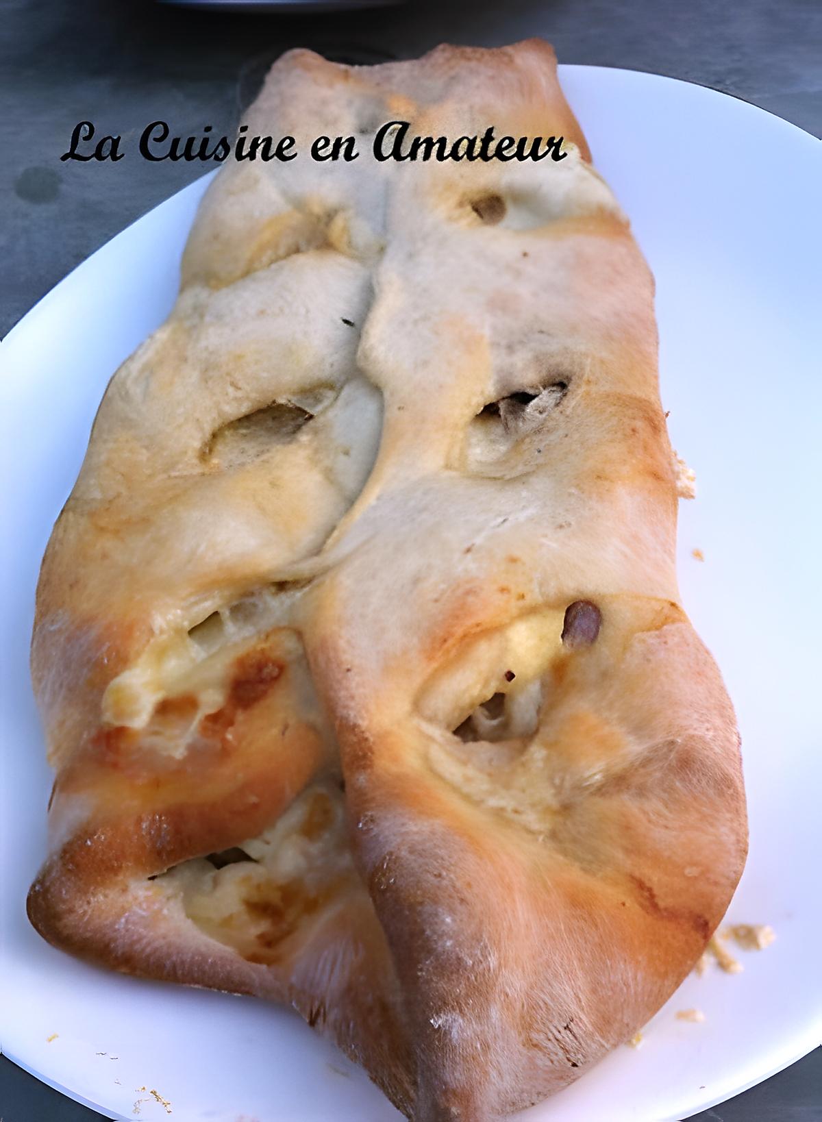 recette Fougasse olive bacon