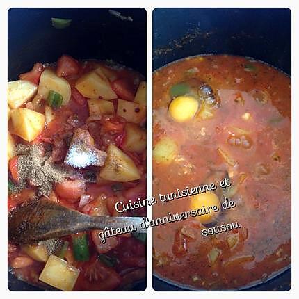 recette Chakchouka de tomate