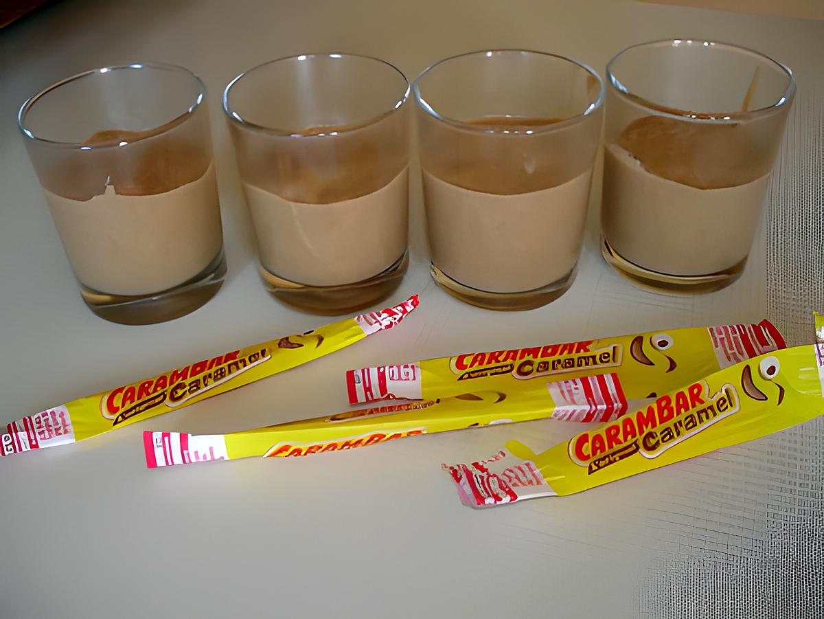 recette Petite crème au carambar