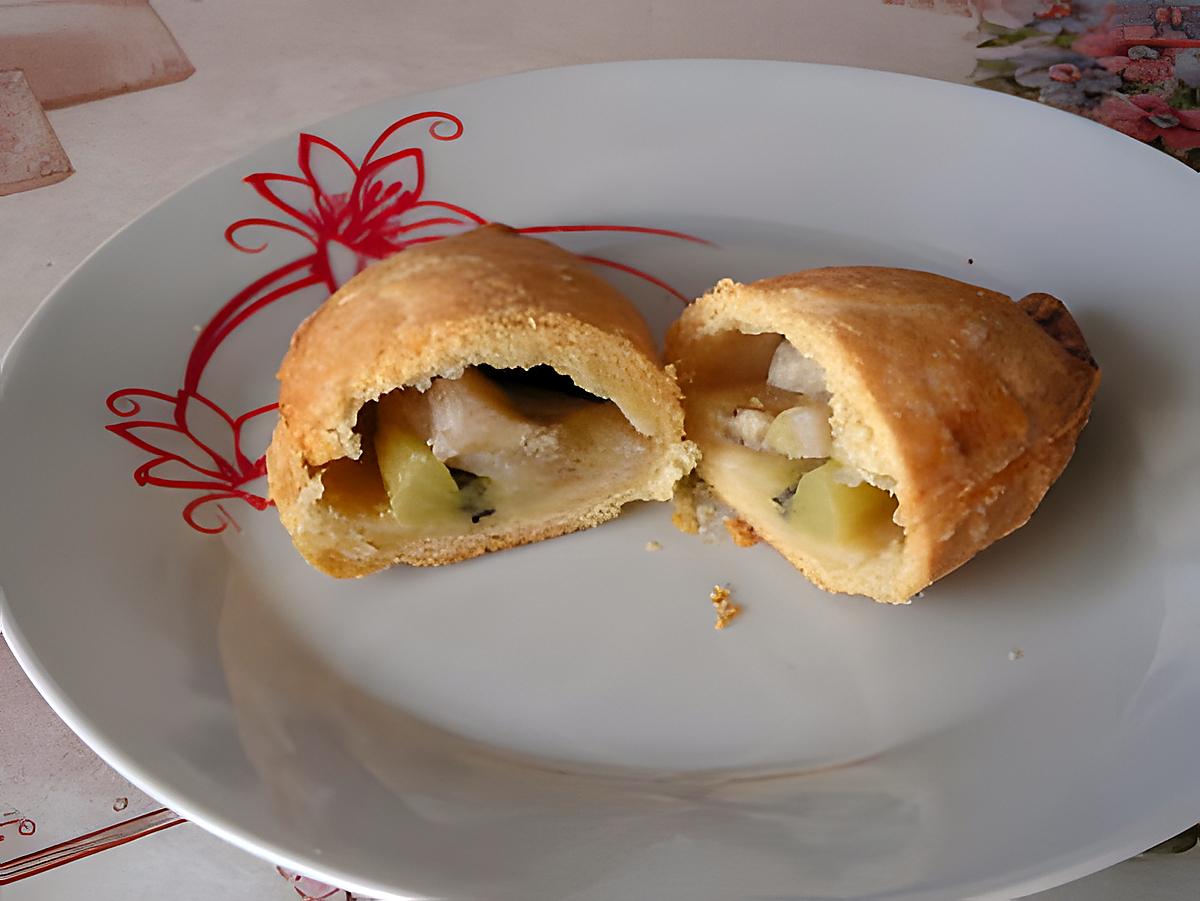 recette Chausson bananes kiwis