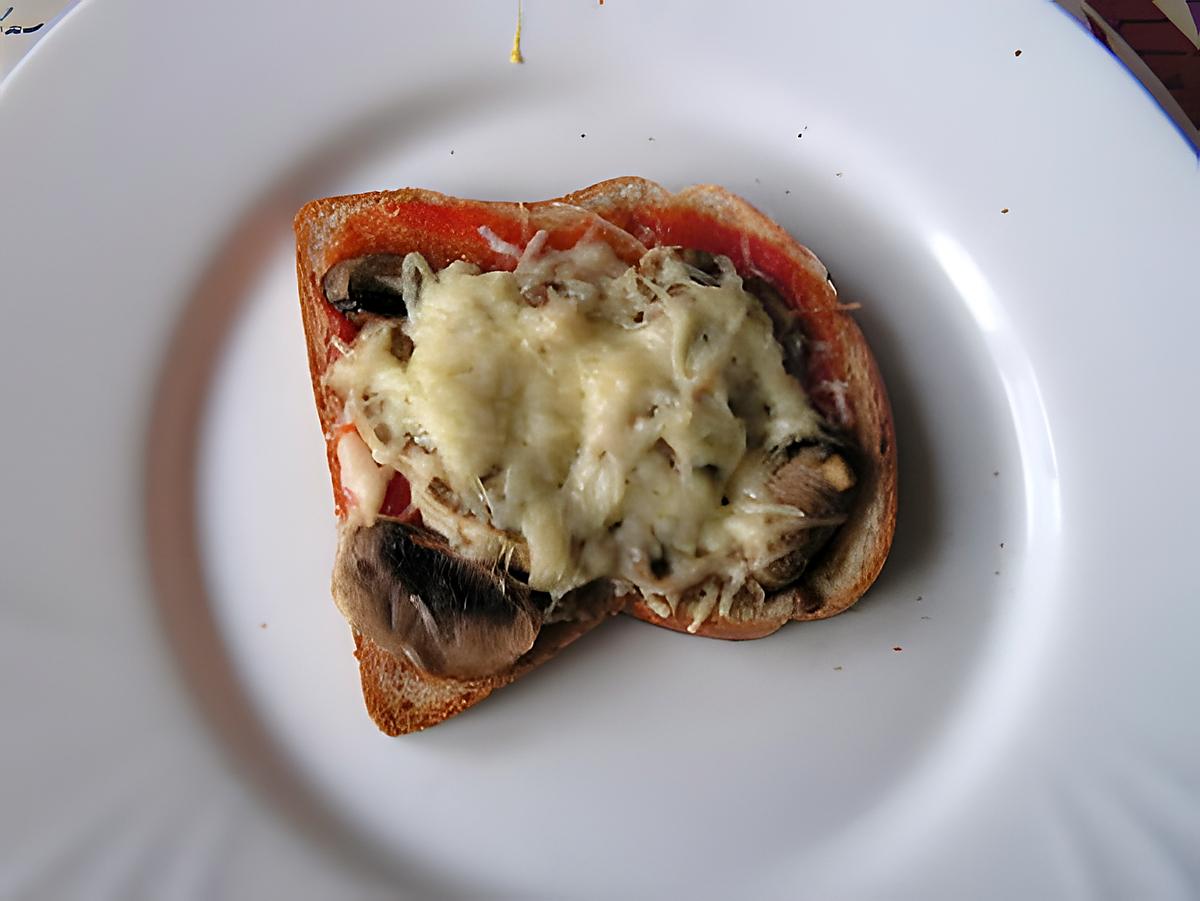 recette Pizza pain de mie