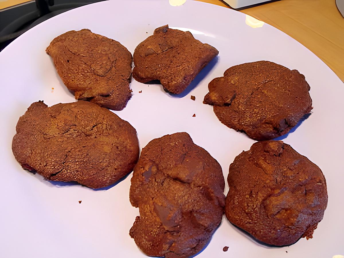 recette COOKIES TOUT CHOCOLAT