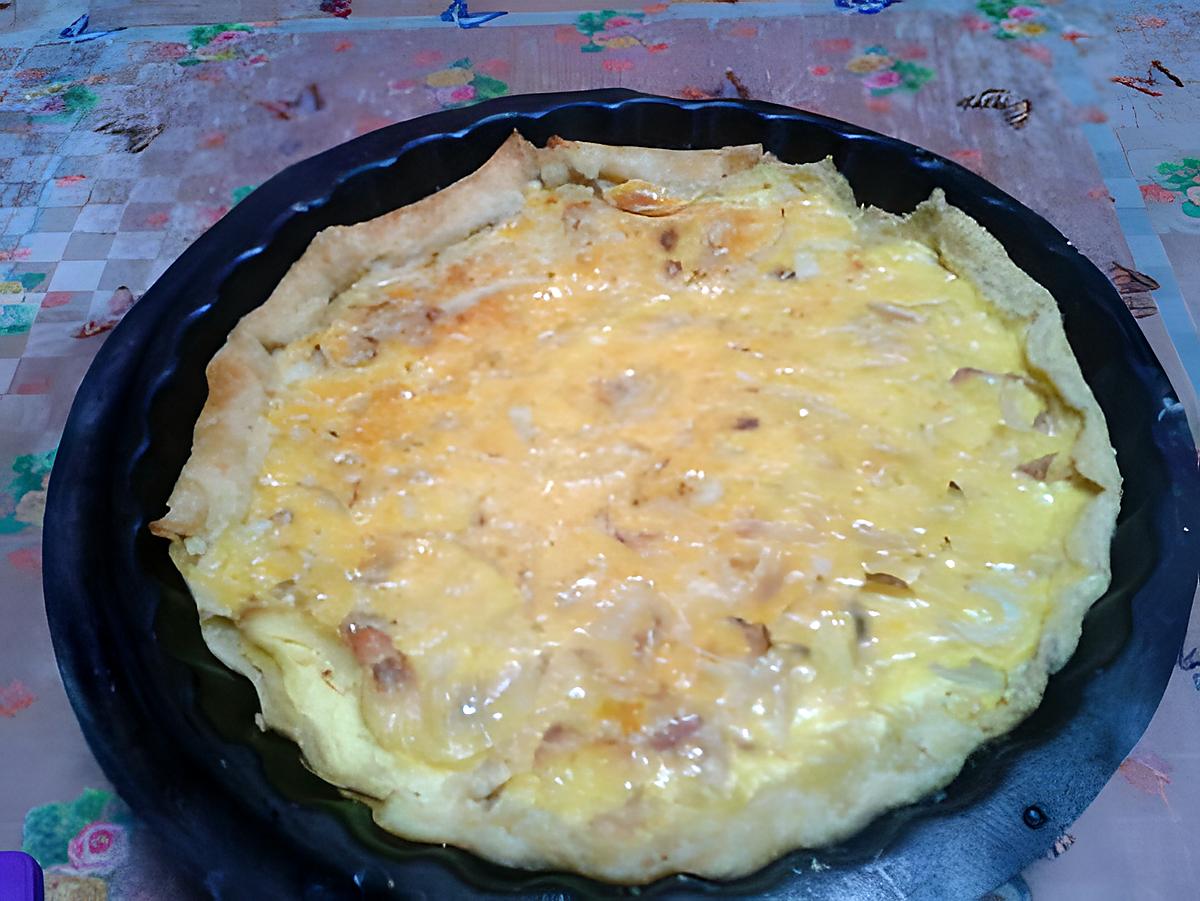 recette Tarte aux oignons