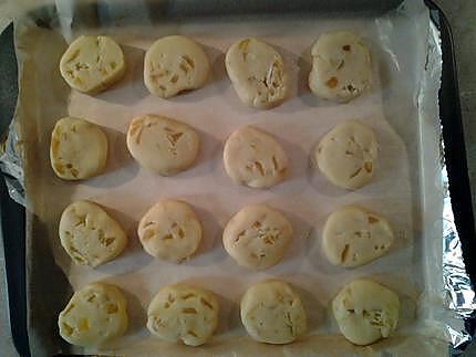 recette Shortbreads à la mangue