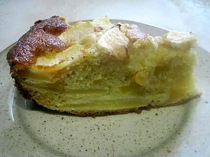 recette Gâteau aux pommes et mascarpone.