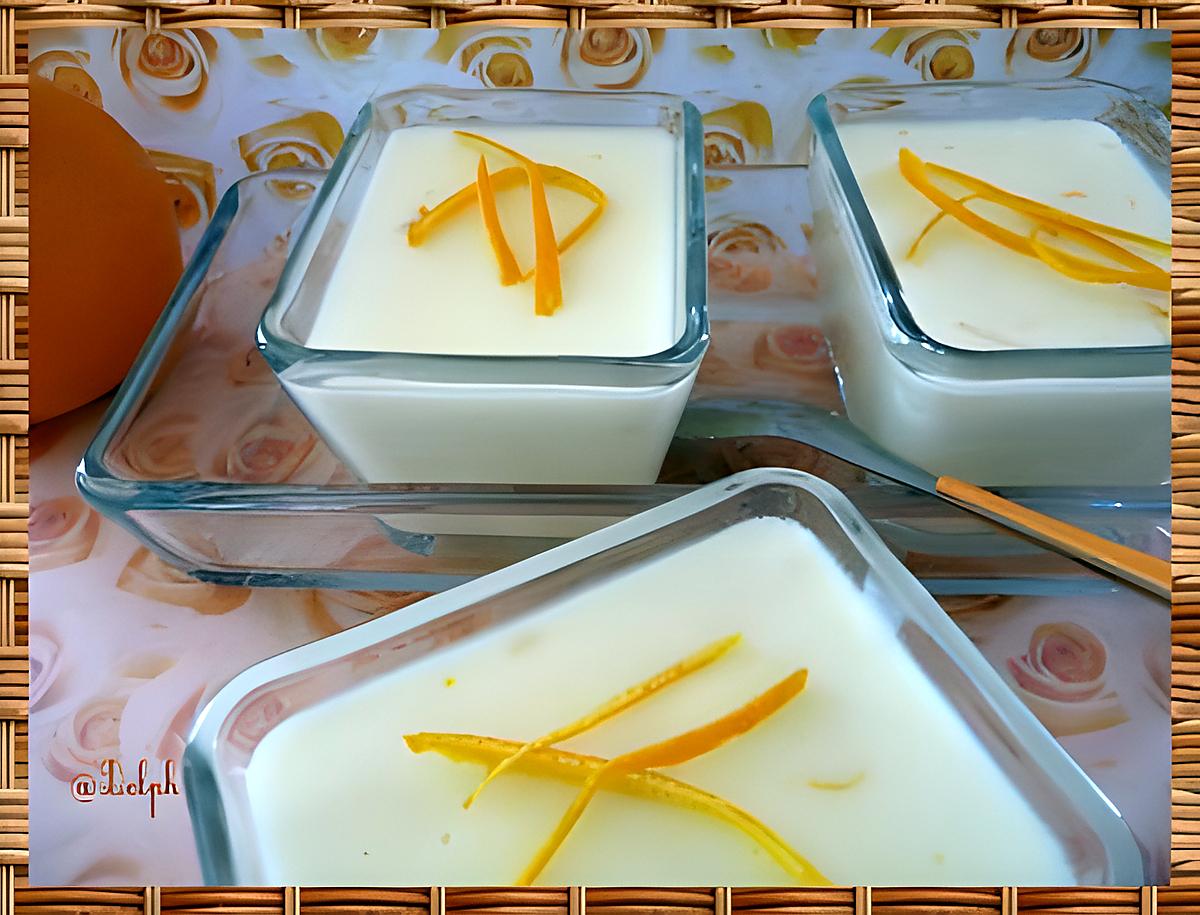 recette Crème à l'orange