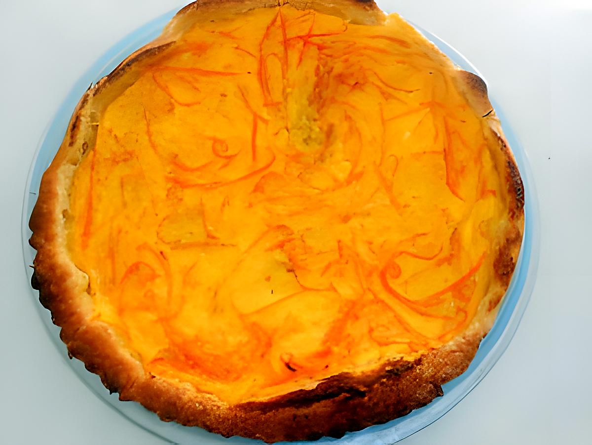 recette TARTE  FINE  A  L'ORANGE