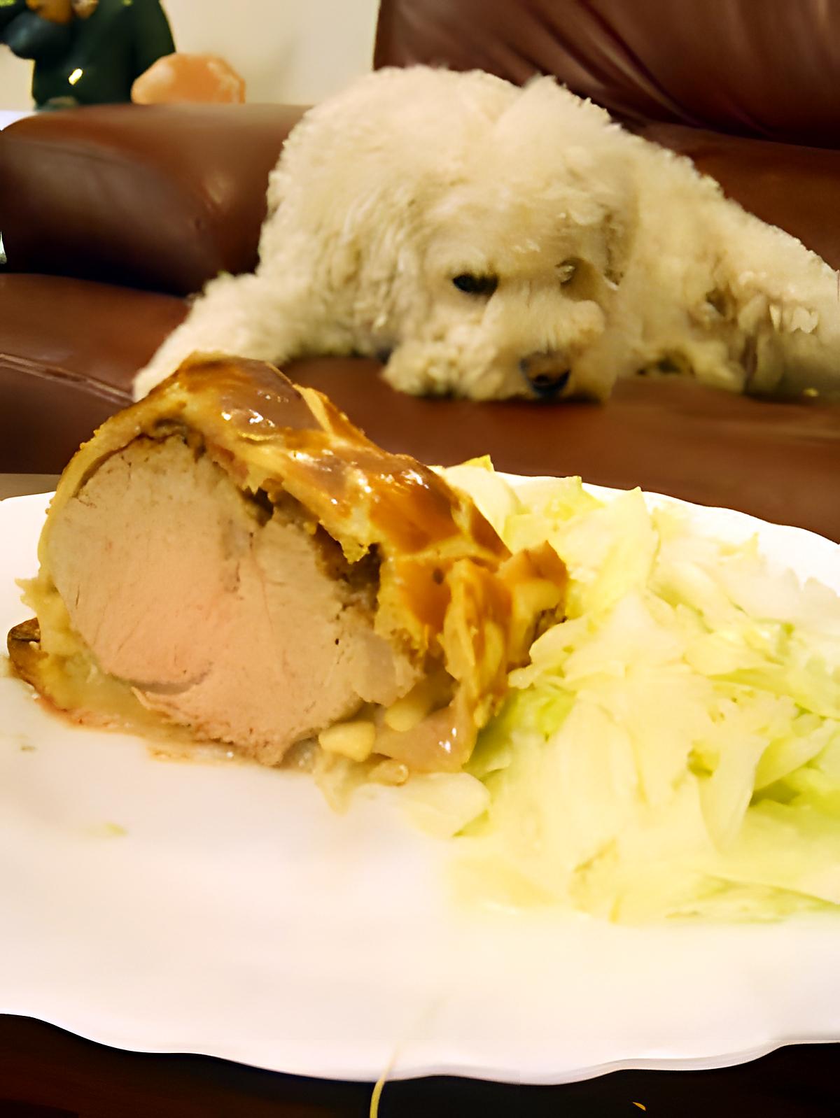 recette FILET MIGNON DE VEAU EN CROUTE