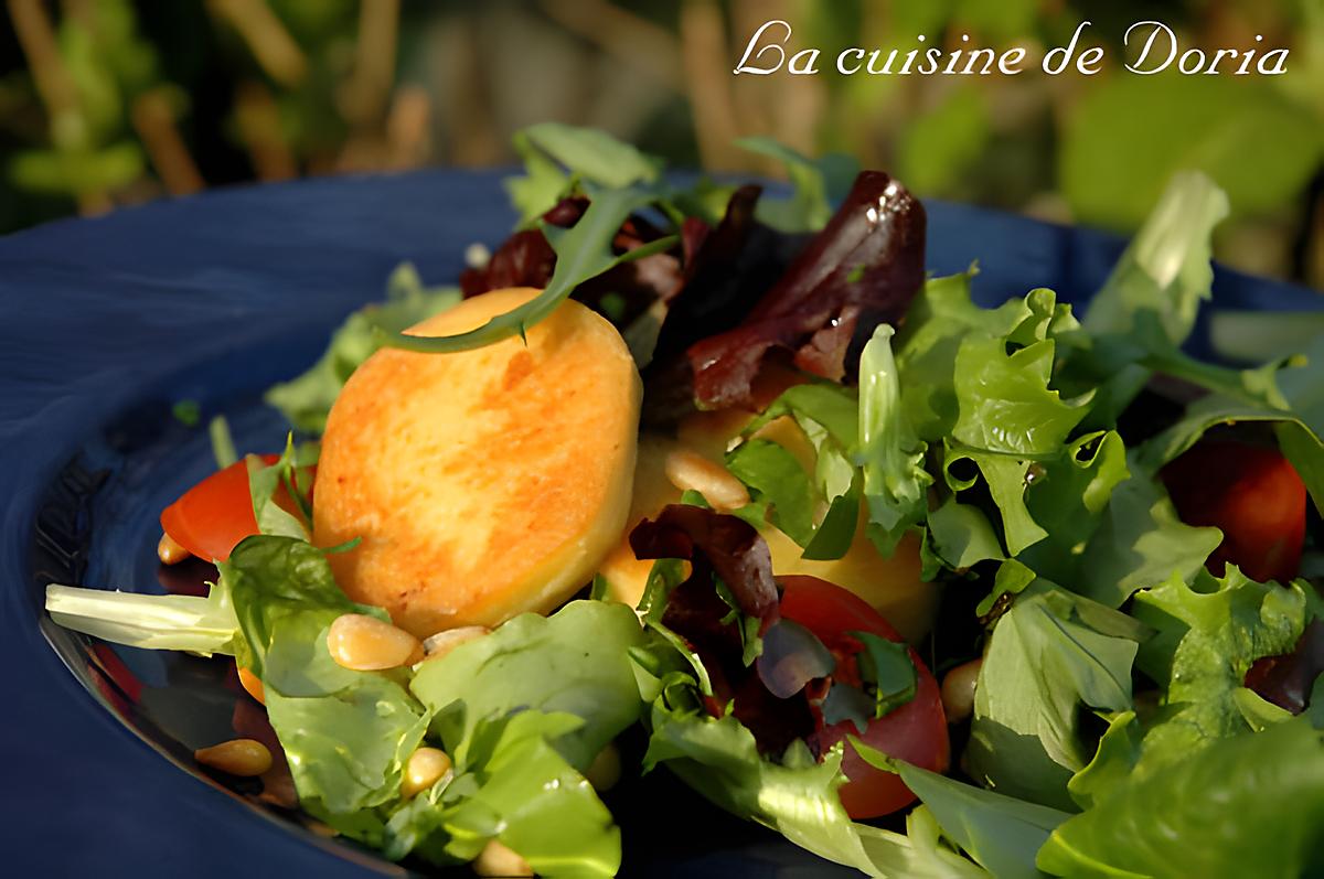 recette Salade aux quenelles de volaille