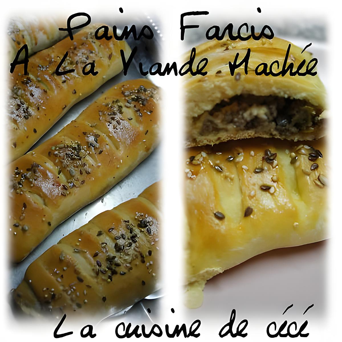 recette Pains farcis à la viande hachée